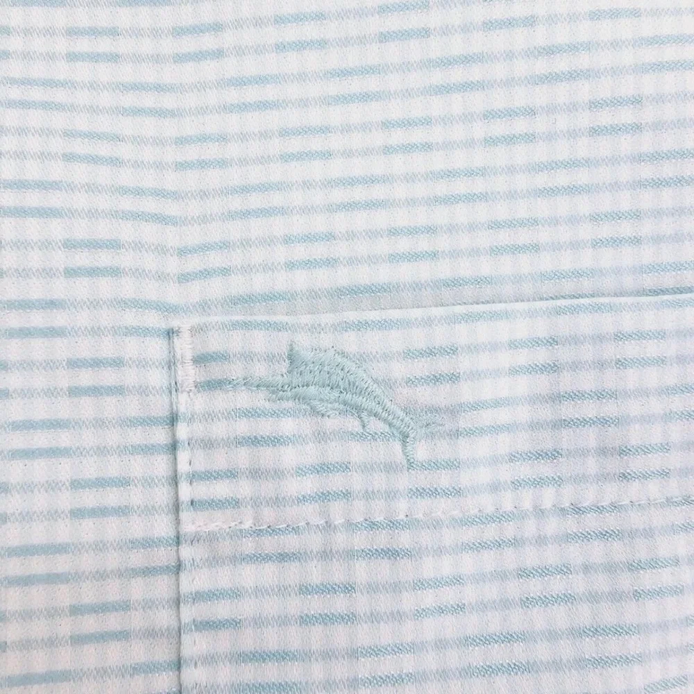 TOMMY BAHAMA SARASOTA STRETCH VENTURA ISLES ISLANDZONE STRIPE SHIRT - Picture 3 of 5